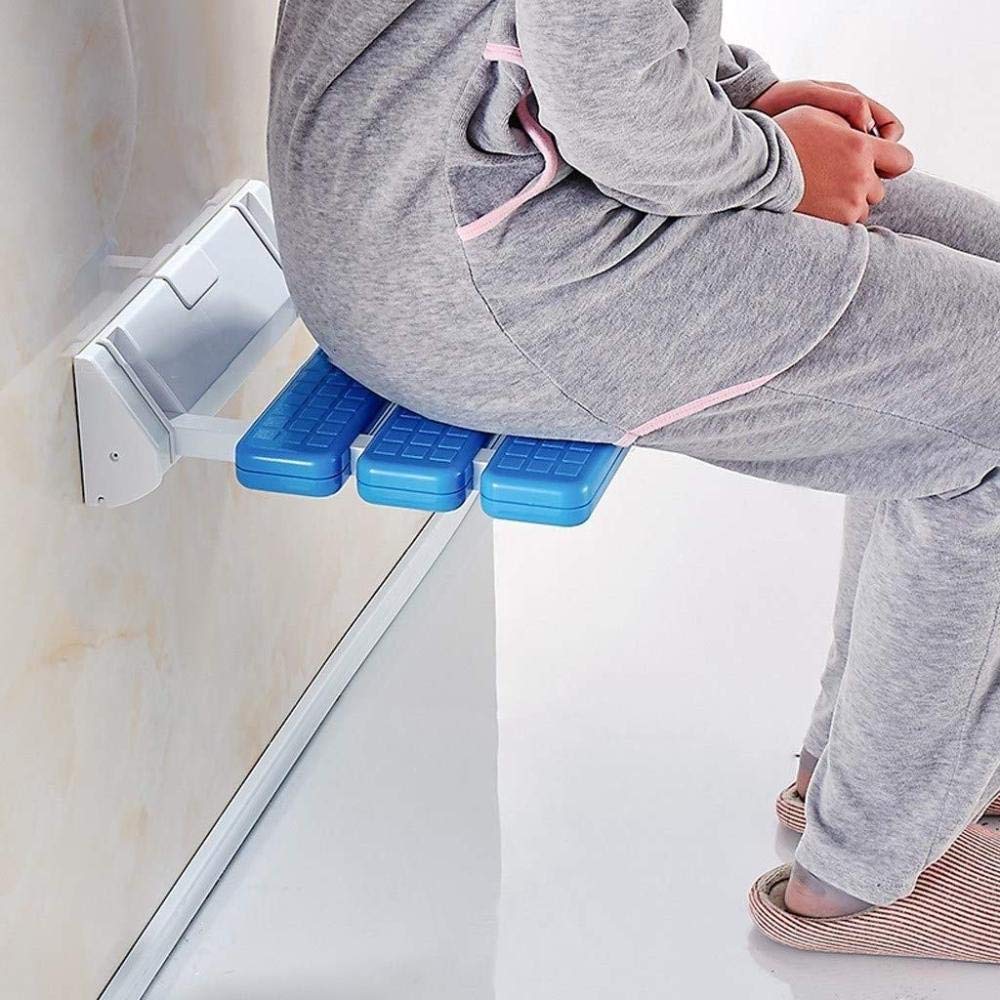 Baño Banqueta De Baño Taburete De Baño para Fortalecer Silla Plegable Silla De Ducha Silla De Pared Banco De Pared Cambiar Zapatos Taburete Taburete De Pasillo