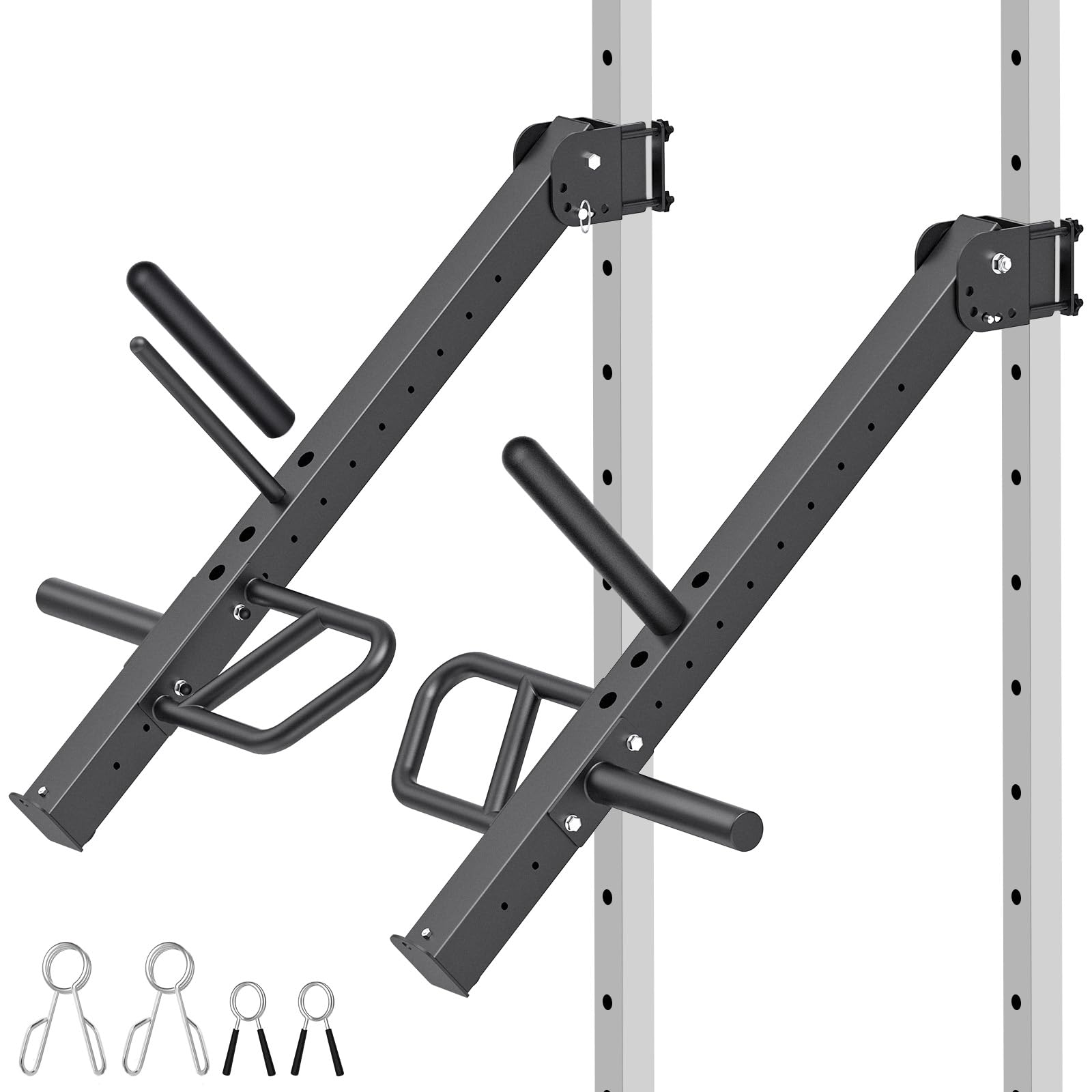SELEWARE Squat Rack Attachment Combo