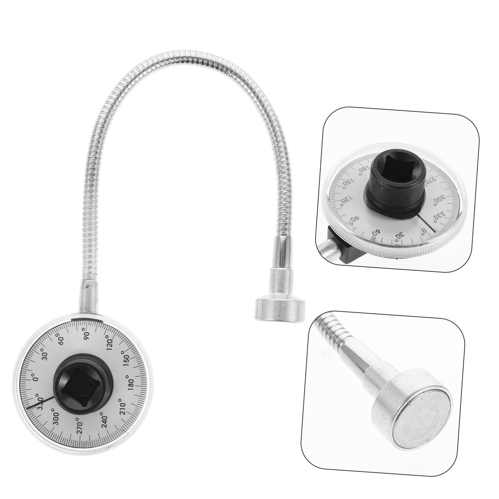 Drehmomentwinkelmesser 1/2 Zoll Mit Winkelmessgerät Und Zifferblatt Präzises Drehmomentmessgerät Für Mechaniker Und Heimwerker