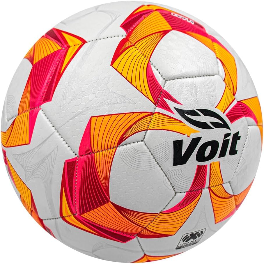 Voit TB Serie 200 MS 2025 Aereus Apertura Soccer Ball - Official Liga MX Replica, Machine-Stitched 32 Panel, Durable Glossy PVC Cover for Training & Recreational Use