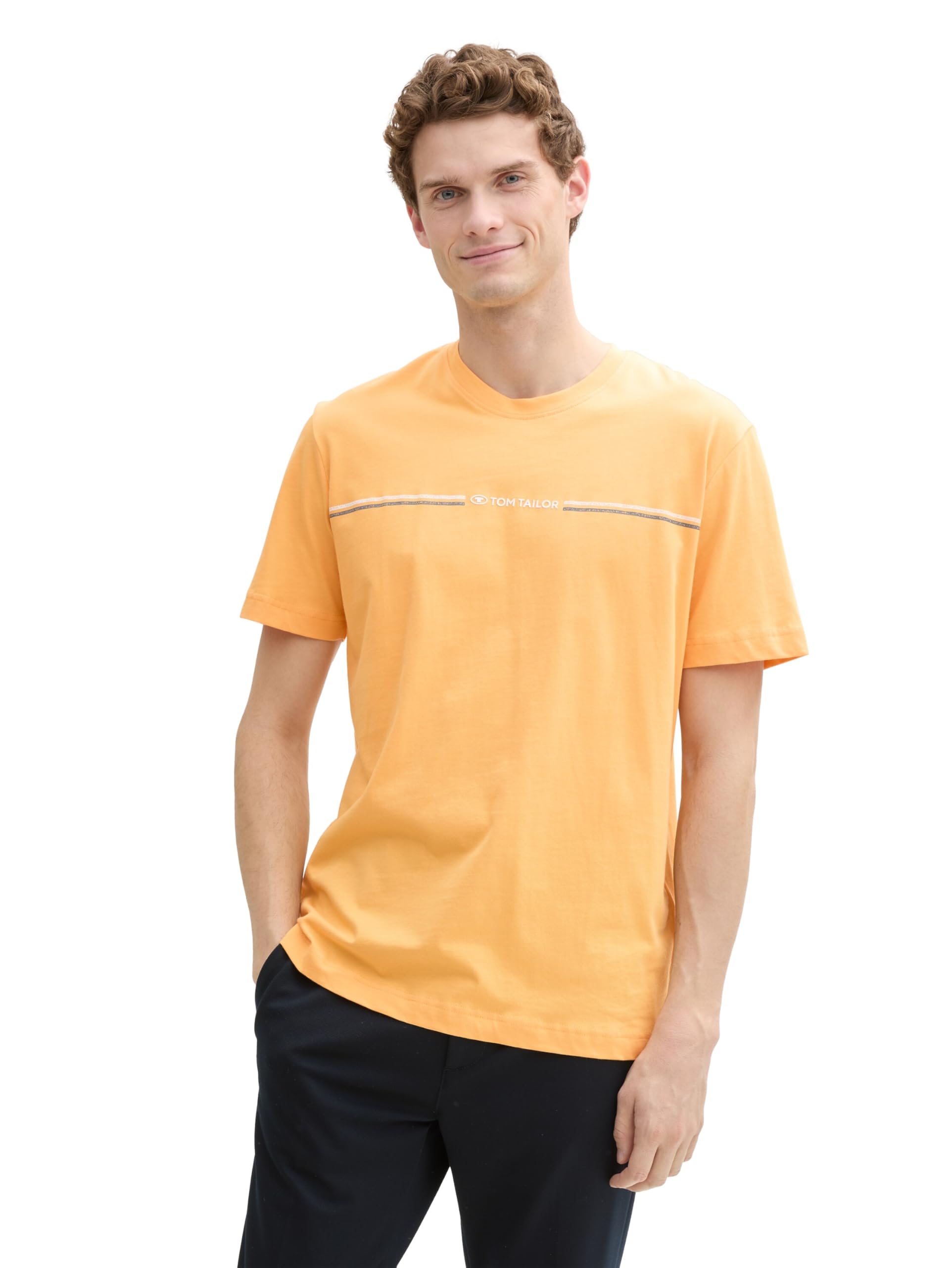 TOM TAILOR Herren T-Shirt mit Print