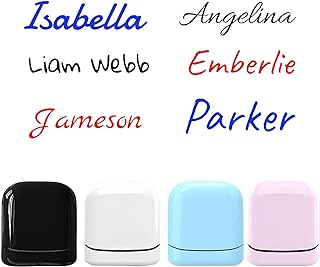 Custom Rectangular Signature Stamp- Personalized Custom Name Stamp 4 Ext...