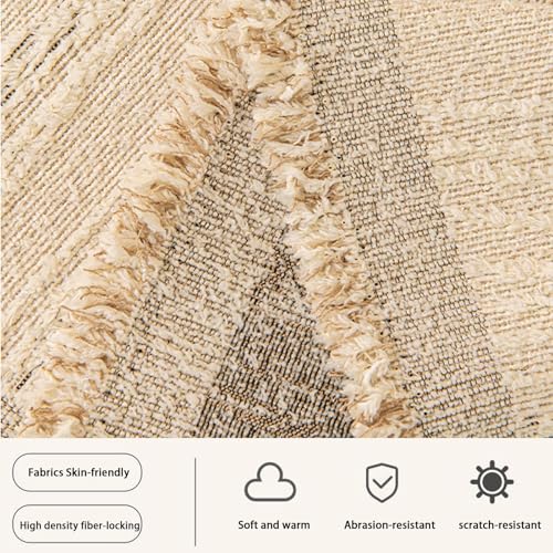 Housse de canapé 3 places lavable en peluche pour lit modulable - 5