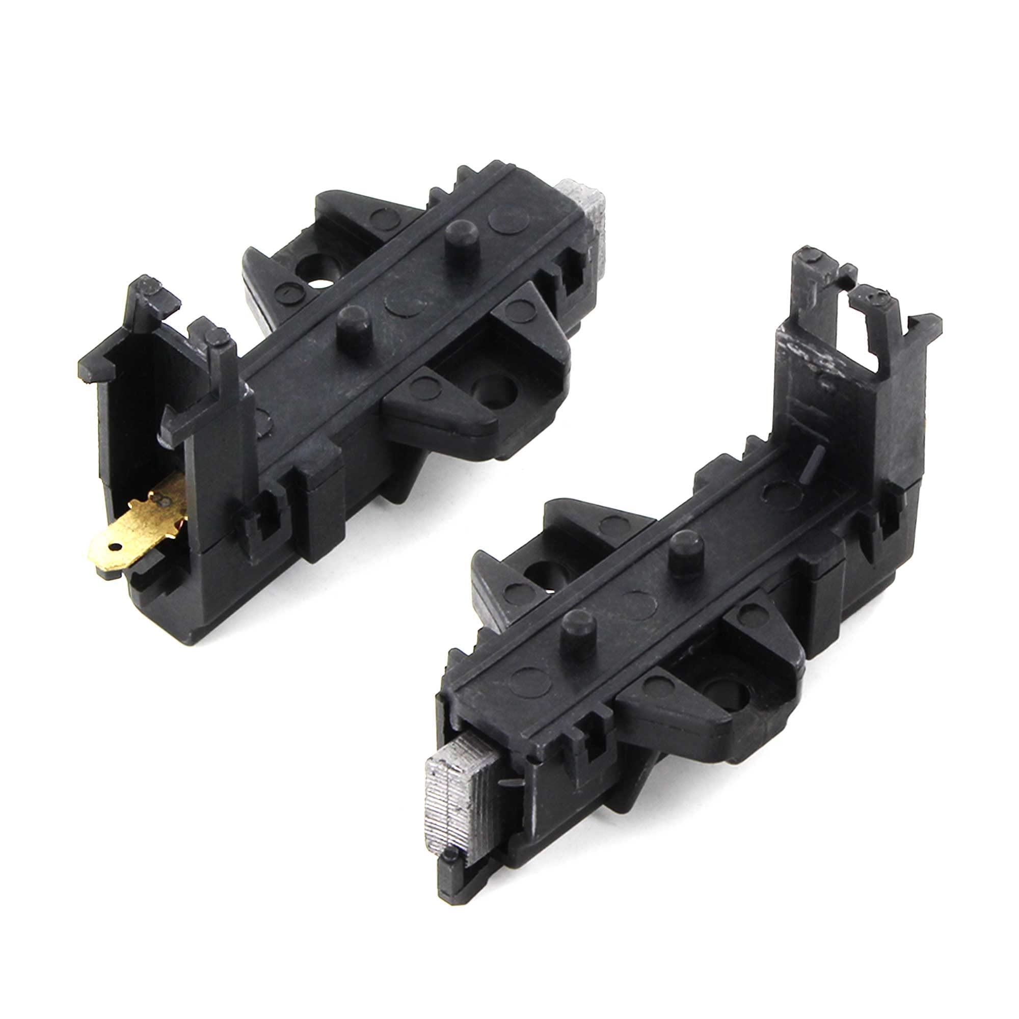 Lot de 2 balais de charbon avec support pour moteurs AEG Electrolux