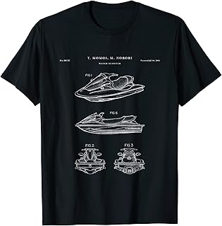 Jet Ski Patent - Ski T T-Shirt