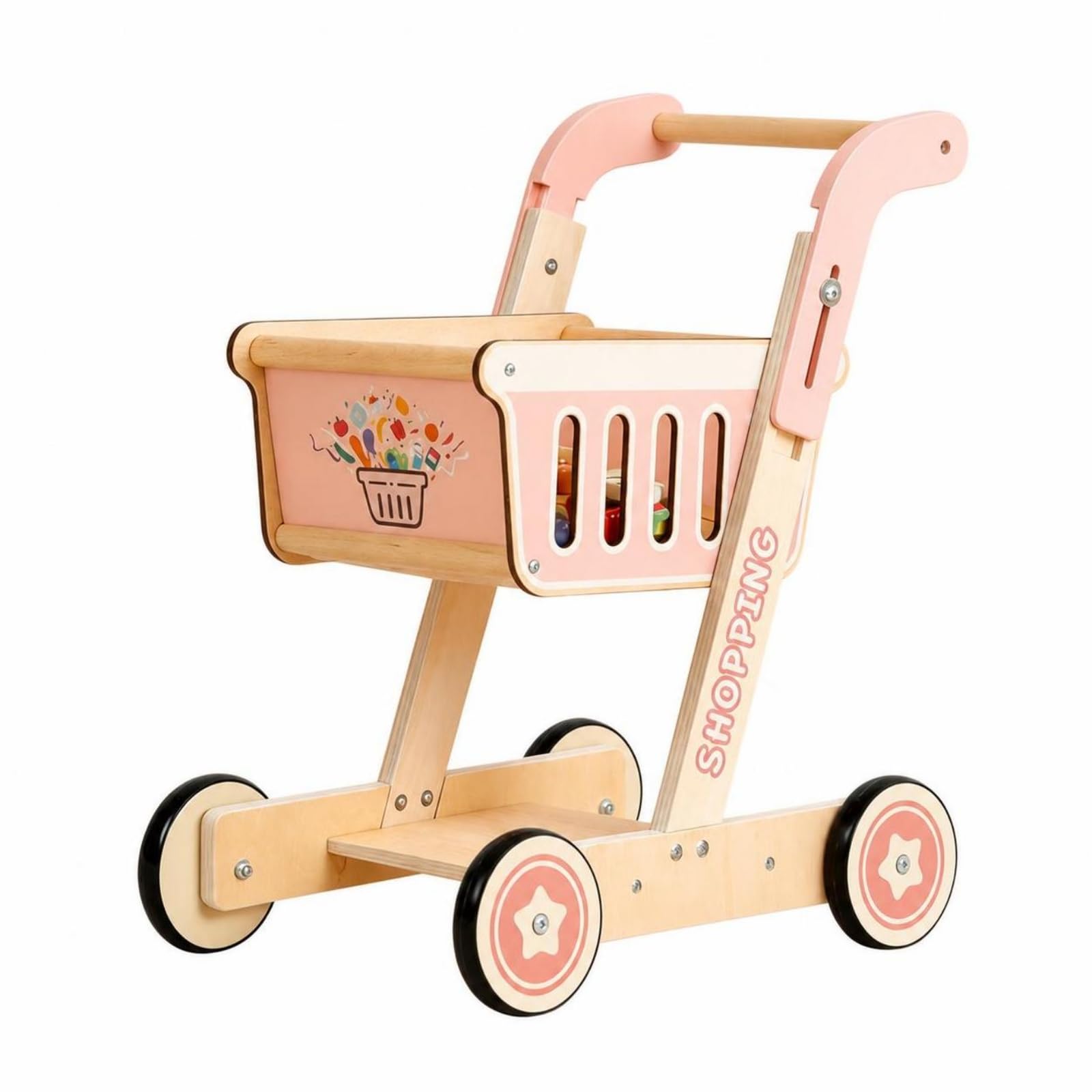 Carrello Giocattolo Bordi Arrotondati