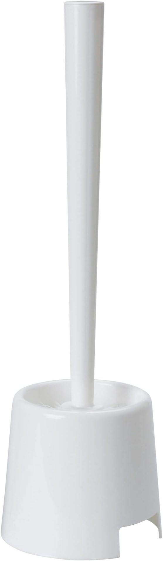 toilet brush/holder, white, 13.7x4x2.5 inch, 201.595.22, 13.70x4.00x2.50 inch