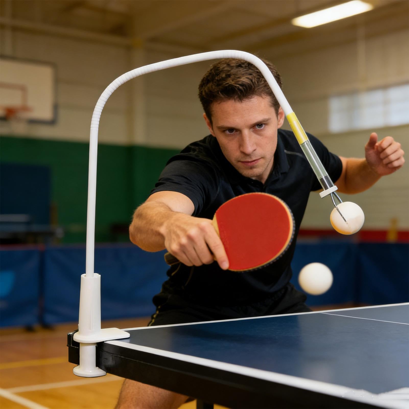 Entrenador de tenis de mesa portátil ayuda de entrenamiento para hombres niños niñas