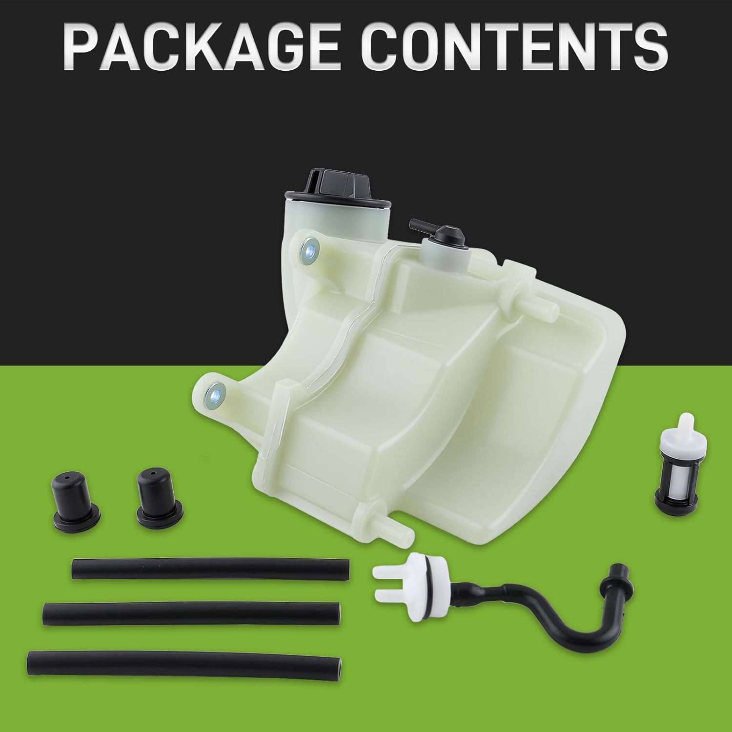 4180-350-0419 Fuel Tank Assembly Compatible with Stihl FC90 95 100 110 FS90 91 100RX 110 111 130 131 310 HL90 95 100 HT100 101 103 130 131 133 KM90 91 110 111 130 131 String Trimmers