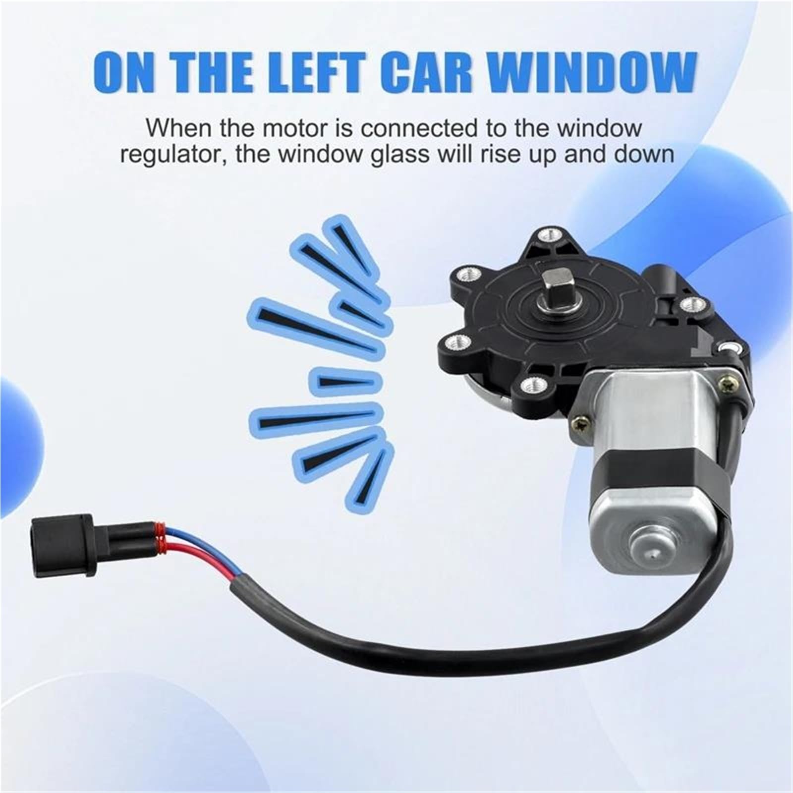 Motorino alzacristalli Elettrico Anteriore Sinistro per Auto, 2 Pin 80731-8991A 80731-4Z305 per Nissan Frontier 2005-2019 Motore Pickup