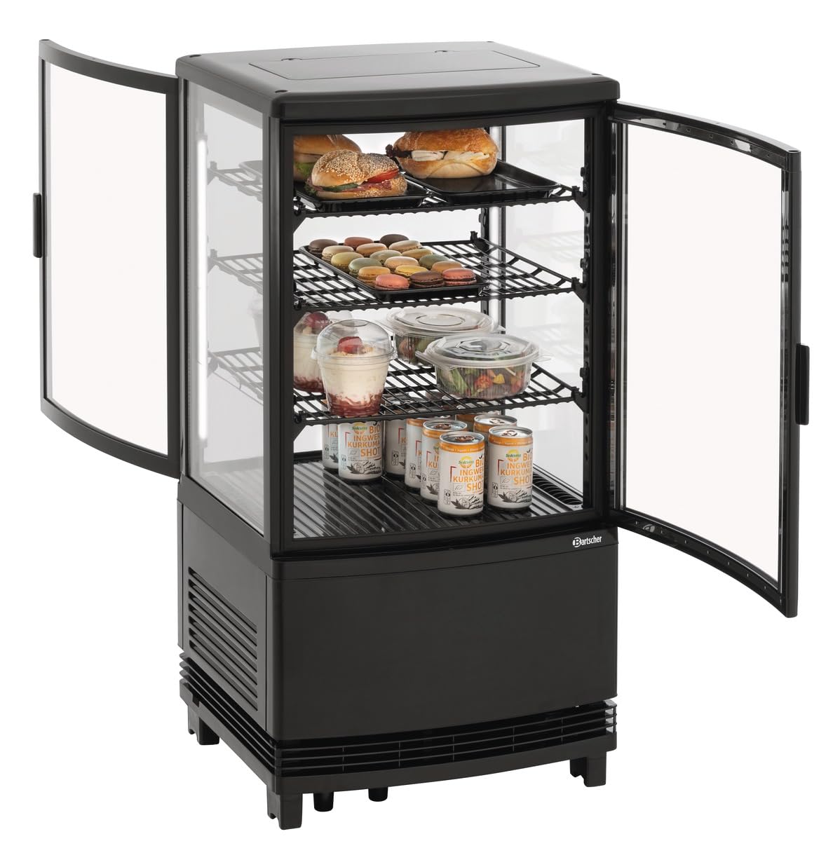 Bartscher Mini vetrina refrigerata 58L-SW - 64 L