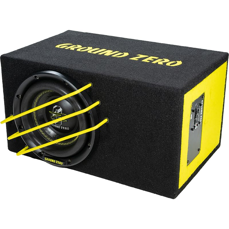 Ground Zero GZRB 20SPL-ACT, 20 cm aktywny subwoofer, 280/330 W RMS/Max, 2 omy