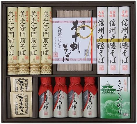 Amazon Concent Ana S Fresh Gift 信州戸隠そば 善光寺門前そば詰合せ Mo50n Ana Fresh Gift そば 通販