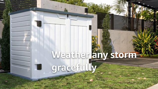 Amazon.com: UDPATIO Outdoor Storage Cabinet 35 Cu Ft, Resin