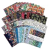 Origami Paper Kit Double Sided 100 Sheets 10 Colors 6 Inch Square Easy Fold Arts Crafts DIY Handwork