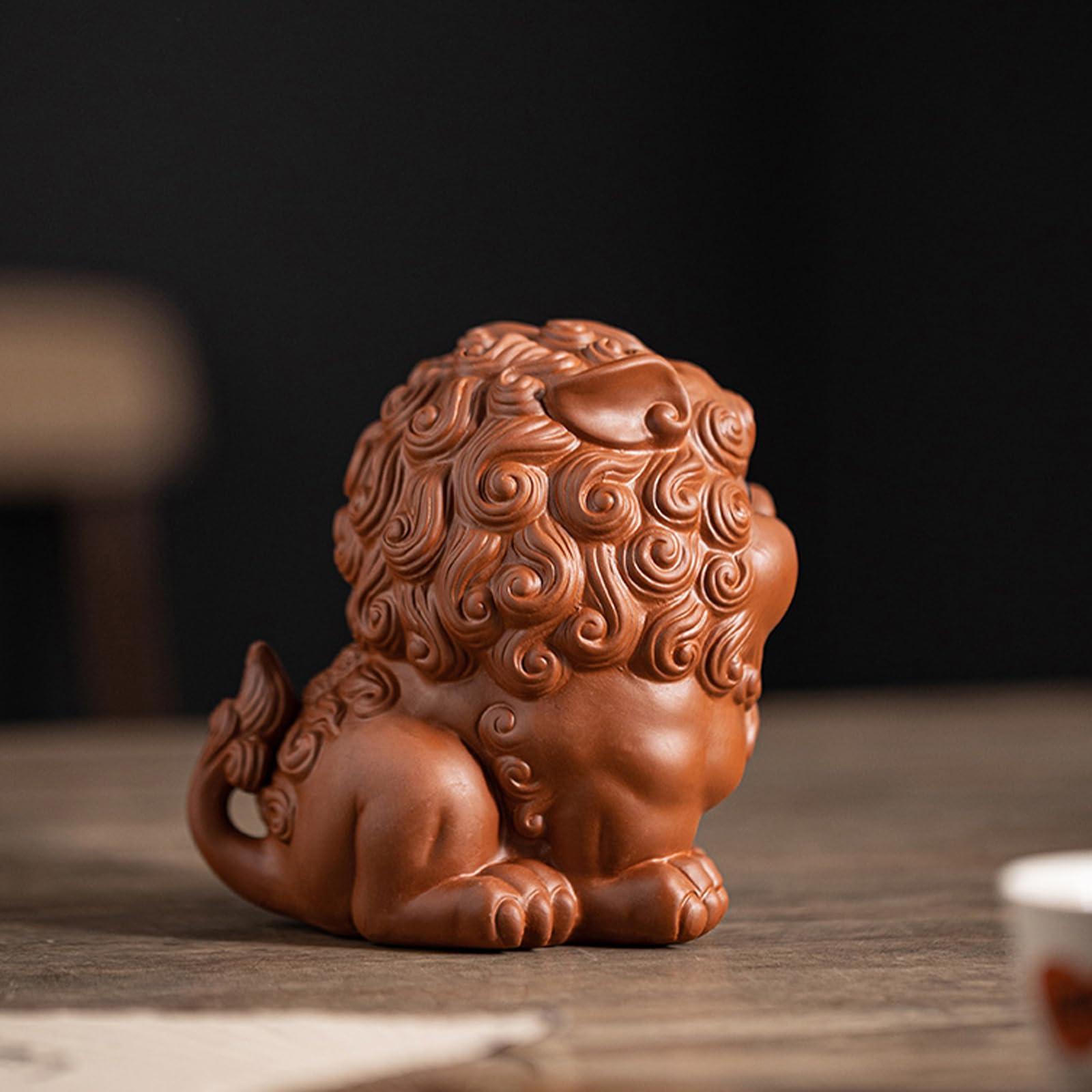 Amazon.co.jp: 獅子 シーサー 置物 玄関 風水グッズ 厄除け 魔除け