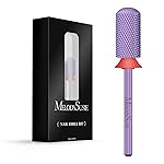 MelodySusie Safety Nail Drill Bits, 3/32\'\' Smooth Round Top Large Barrel Carbide Bits, Suitable for Manicure Pedicure Cuticle Gel Polishing, Beginners Bits, Purple, Series Bit-S, F