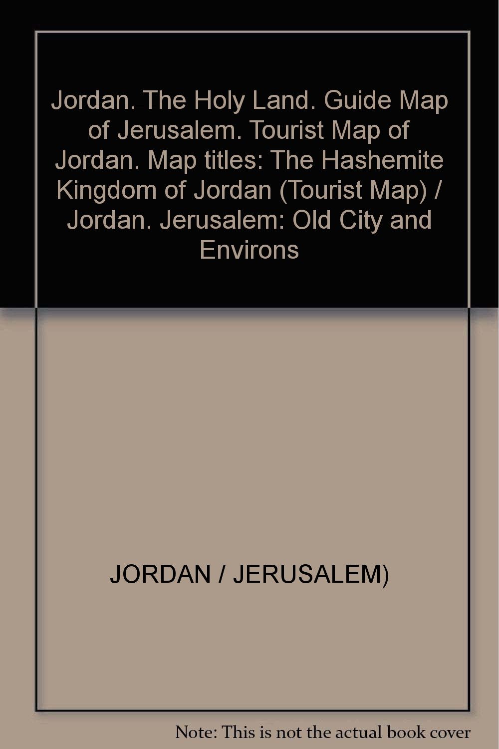 Buy Jordan. The Holy Land. Guide of Jerusalem. Tourist of Jordan