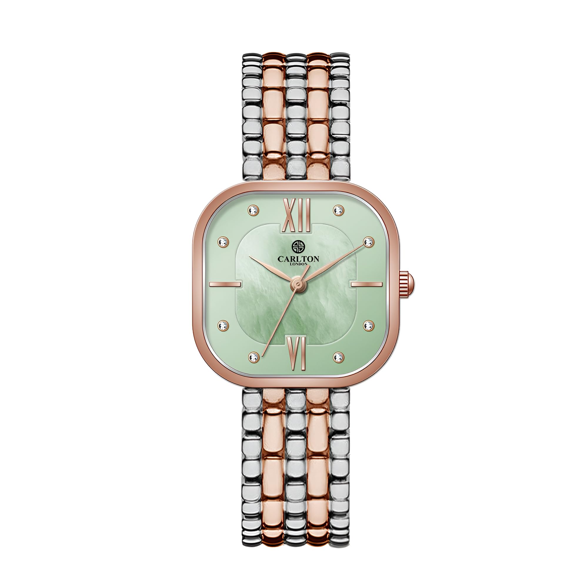 Carlton London Green Dial Watch for Women | Chelsea (CLSSCLGRN) | Stai