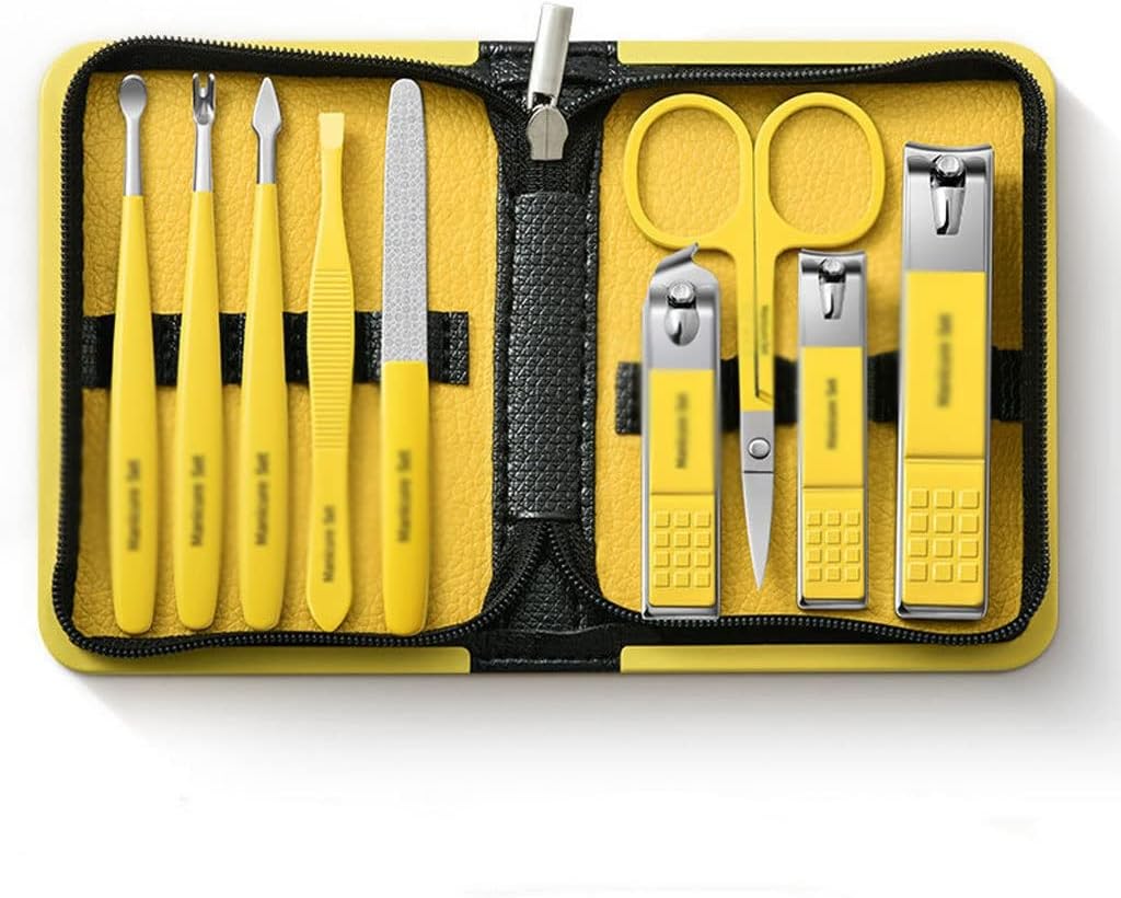FZZDP Portable Nail Scissors Set Manicure Set Pedicure kit