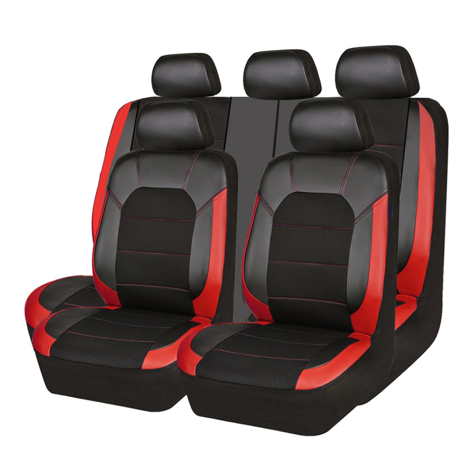 Set Coprisedili Auto per Fiat Panda Cross 2014-2020 2021 2022 2023 2024 2025 2026, Protezione Completa per Sedili Anteriori e Posteriori, Protezione per Sedili Auto, Copri Sedili
