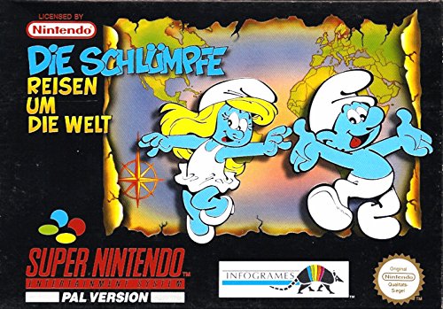 Die Schlümpfe reisen um die Welt - [SNES]