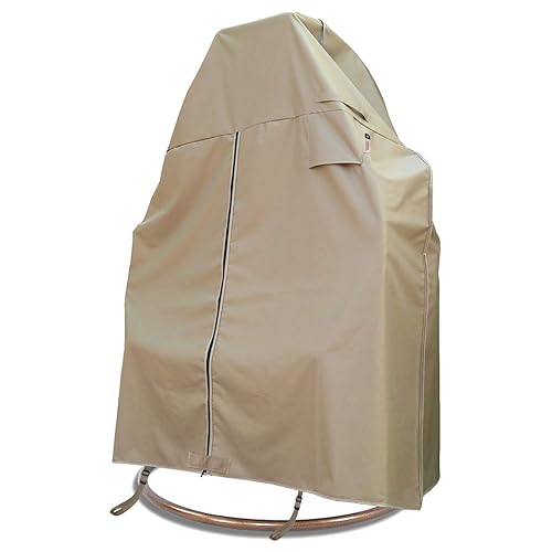 Patio 2 Person Egg Chair Cover with Adjustable X-Lock System