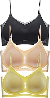 Bustier cómodo, ultrafino, seda, espalda hermosa, sin costuras, flacidez de yoga para mujer