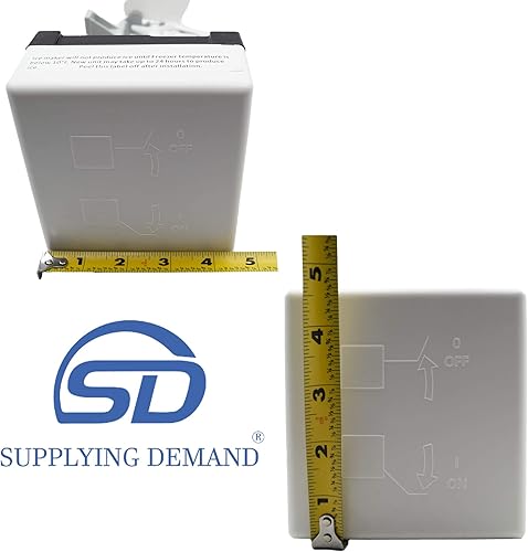 Miniatura 5 de Supplying Demand W10300022 W10122556 Refrigerator Ice Maker Assembly Replacement Model Specific Not Universal