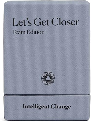 Miniatura 3 de Juego de preguntas de Intelligent Change Teams Get Closer, tarjetas de conversación para la cultura y el vínculo del equipo, divertido juego de