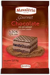 Chocolate em Pó 50% Cacau 1kg - Mavalerio