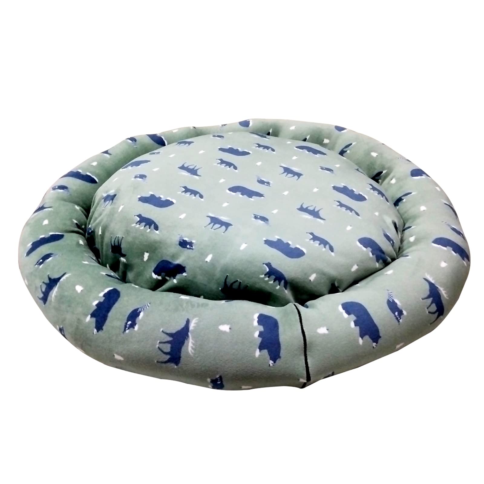 Cature Dog Cat Pet Bed Washable Polyfill Removable Round Shape Anti-Slip Donut Bed for Dog Cats and Rabbit Large Black… (B0BQWPCMVK) Amazon Price History, Amazon Price Tracker