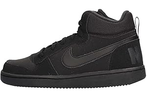 Girls' Black Nike Court Borough Mid