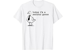 today im a serious goose funny t shirts