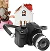 Digital Kids Camera - Miniature Digital Camera | Scale Decoration Vintage Camera Model, Photography Objects Camera Ornament