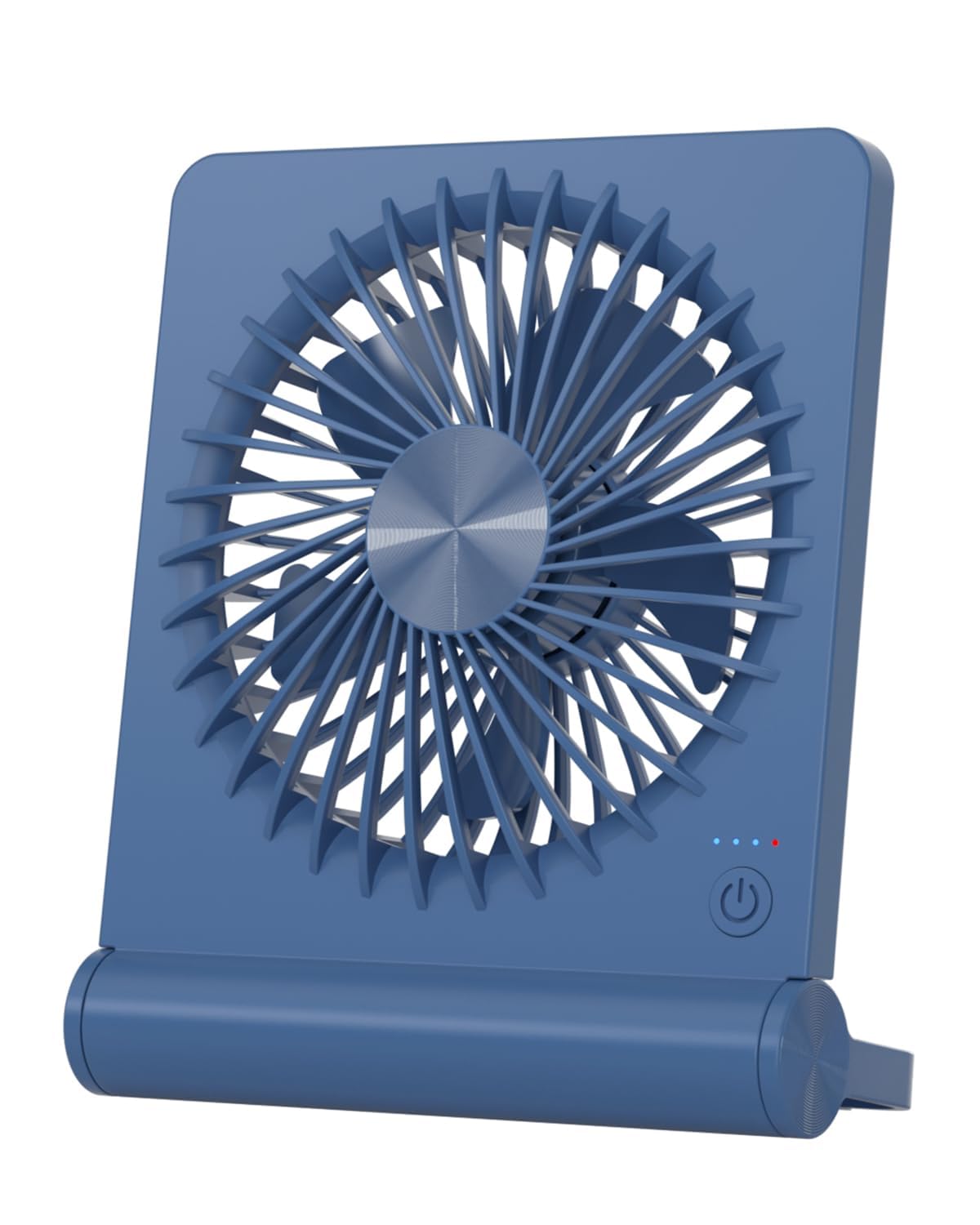 TevelecinSmall Desk Fan,Rechargeable USB Fan Battery Operated,Ultra Quiet, Strong Wind, 3 Speeds Travel Fans