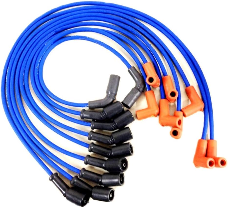 A.A Spark Plug Ignition Wires for Mercruiser MPI Flat Cap V8# 18-8828-1, 9-28009, 84-863656A1