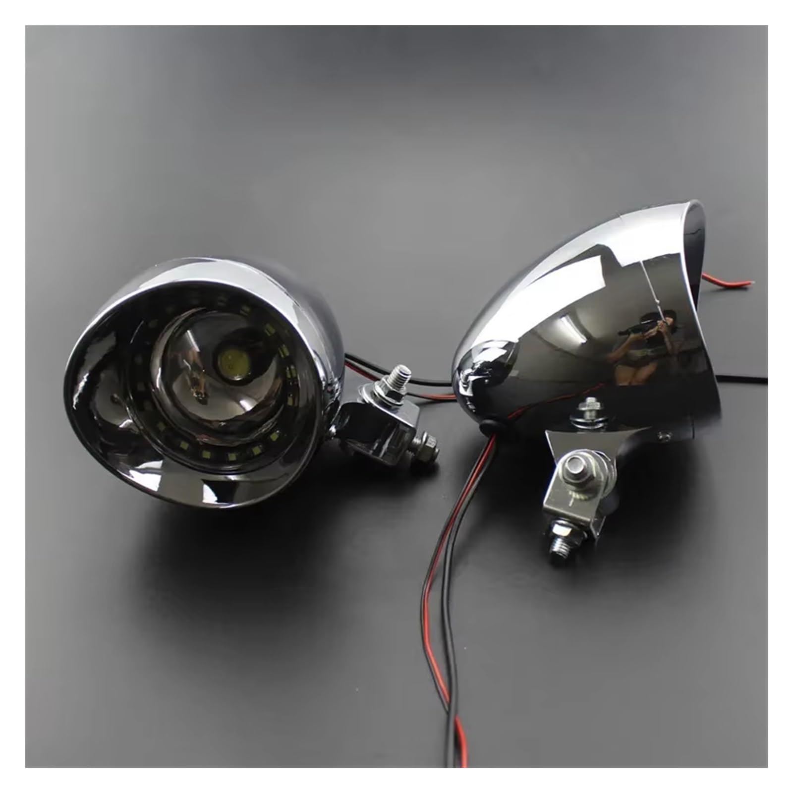 Luci 1 coppia 12V Faro a LED per moto Faro fendinebbia Faro spot Faro anteriore