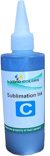 Miniatura 3 de Vivid Colors 20.3 fl oz (3.4 fl oz/por botella) 552 T552 Tinta de sublimación de tinte Botella de recarga para Ep ET-8500 ET-8550 Super Tank