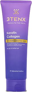 3TENX UltimateRevitalize Hair Mask | Strengthen & Repair Damage, Frizz, Brittle Hair with Keratin, Collagen | Salon Grade,... Price In India