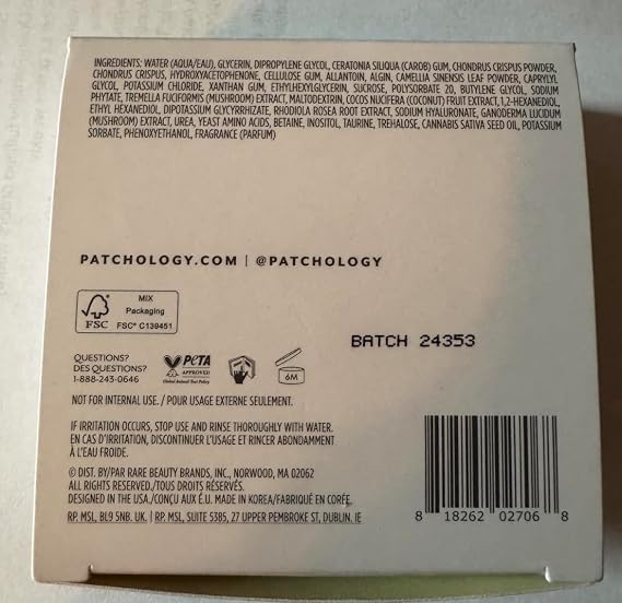 Patchology Chill Mode Under Eye Patches Oil-Infused Gel Masks, Ideal for Puffy Eyes, Dark Circles & Wrinkles Depuffer Pads for Puffy Eyes, Hydration & Refreshing Skin 15 Count
