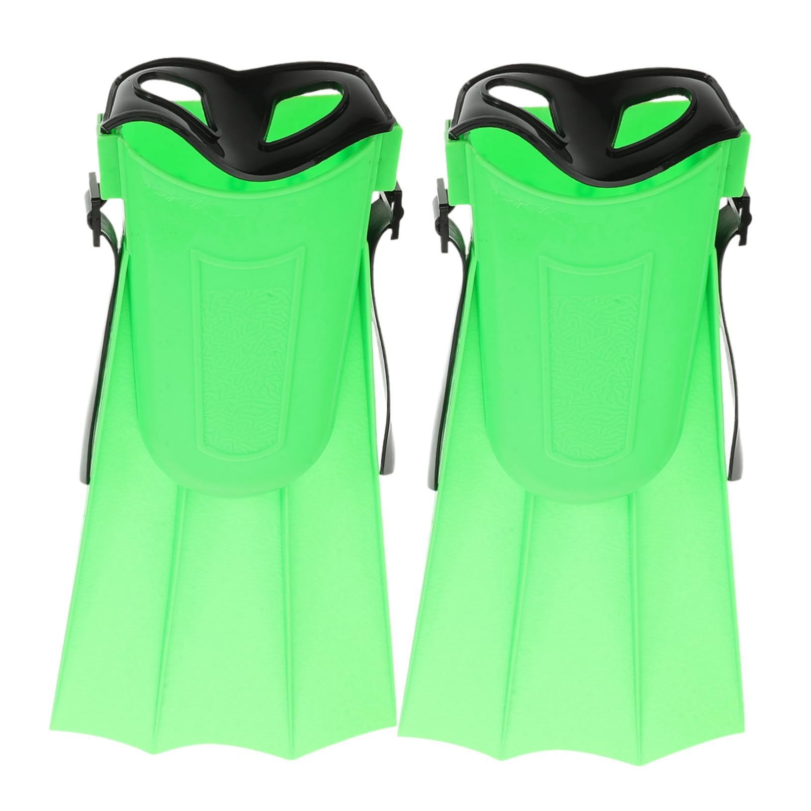 INOOMP 1 Pair for Adults Comfortable Training Flippers for Swimming and Snorkeling Flexible Design for Barefoot with Socks for Swim Training and Practice