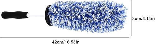 Miniatura 2 de Cepillo para llantas de coche  Cepillo de limpieza absorbente de agua para ruedas, suministros de limpieza, cepillo de neumáticos para automóviles,