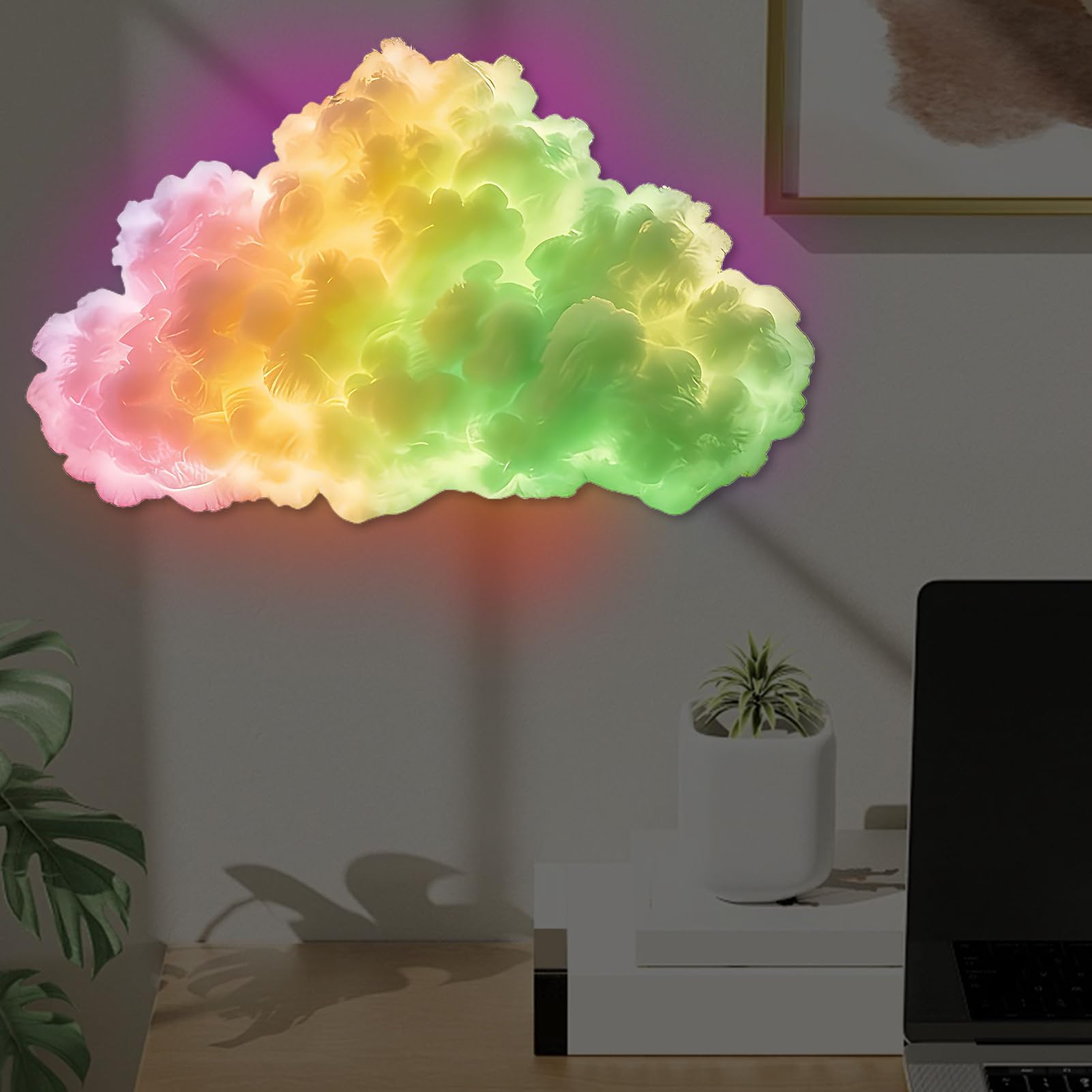 LED a Forma di Lampada Dinamica Multicolor Ritmo Musicale USB