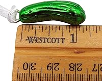 Vista 7 de Juego de decoración navideña de árbol de pepinillo en caja con tarjeta de historia de leyenda