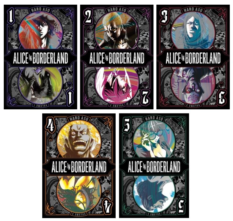 Alice in Borderland Series 5-Book Collection Set I (Vol.1 to Vol.5) - The Gripping Manga Thriller Behind the Netflix Phenomenon      Paperback – May 23, 2025