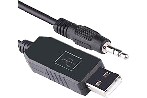 USB to TTL Serial Cable for Xiegu G90 HF Transceivers Firmware Upgrade and CAT Control