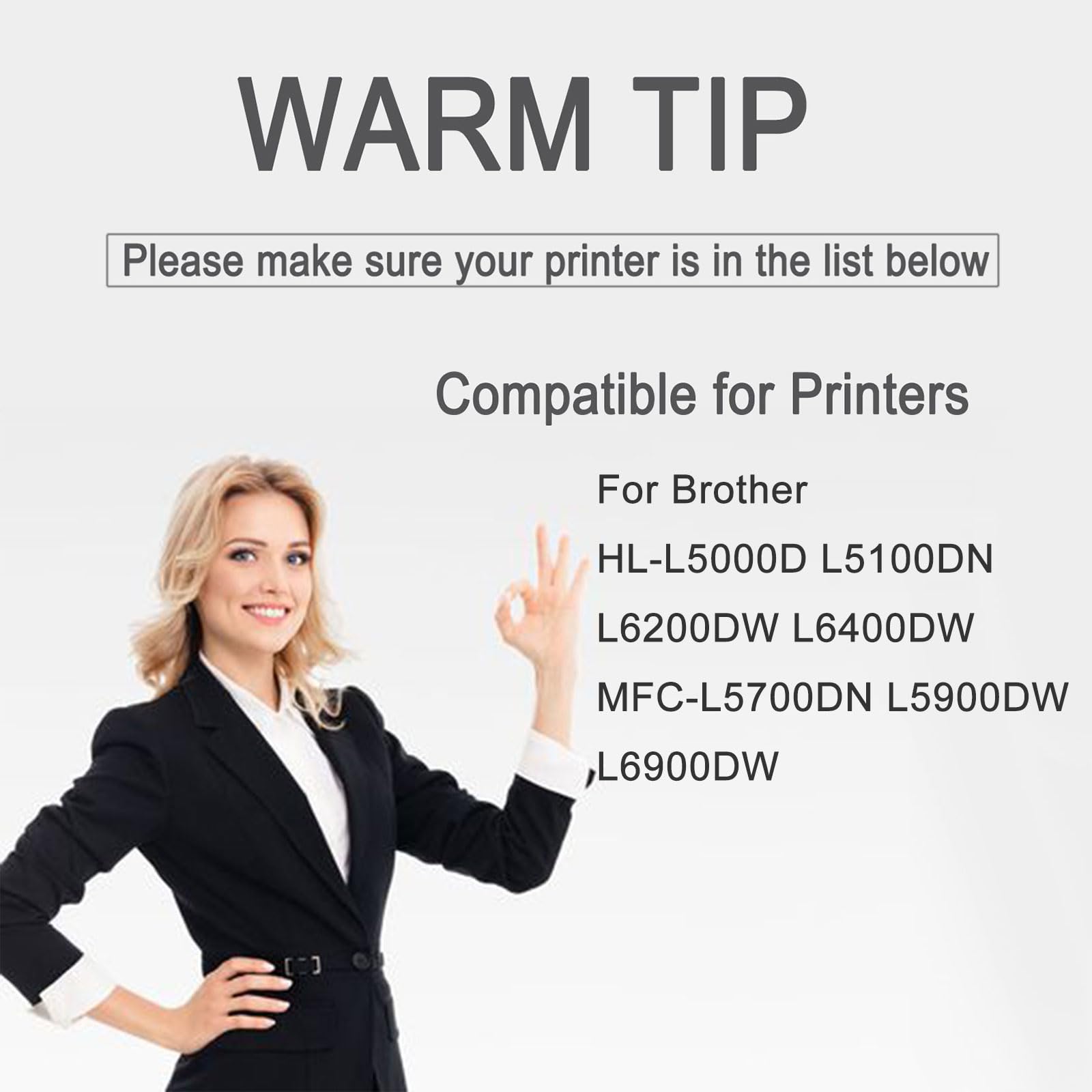TN3430 TN3480 TN3490 Cartuccia Di Toner Compatibile L6400DW L6200dw L5000D