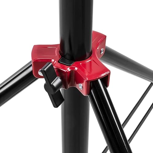 Miniatura 9 de Flashpoint Soporte de luz resistente acolchado de aire Pro con código de color rojo de 7.2 pies V2