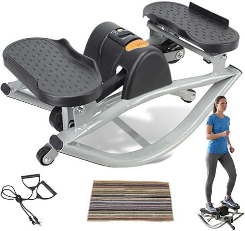 Rock Stepper Side to Side, Steppers for Exercise at Home, Workout Exercise Equipment Legs Glutes, Balance Boards for Adults, Low-Impact Lateral